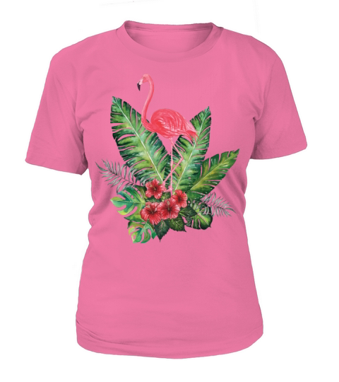 Flamingo in Watercolor Women's T-Shirt