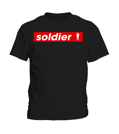 Nice Soldier Tee Shirt Design Kids T-Shirt