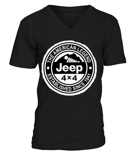 Jeep 4x4 Men's V-Neck T-shirt