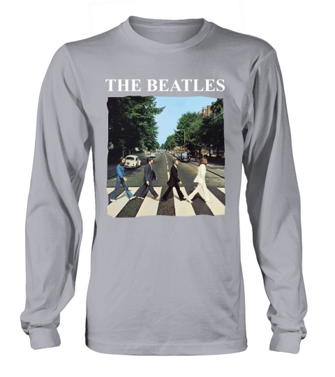 The Beatles Abbey Road Band Logo Long sleeved Unisex