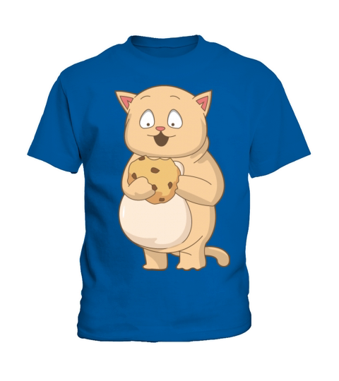 Chubby Cat Cookie Cute funny gift Kids T-Shirt