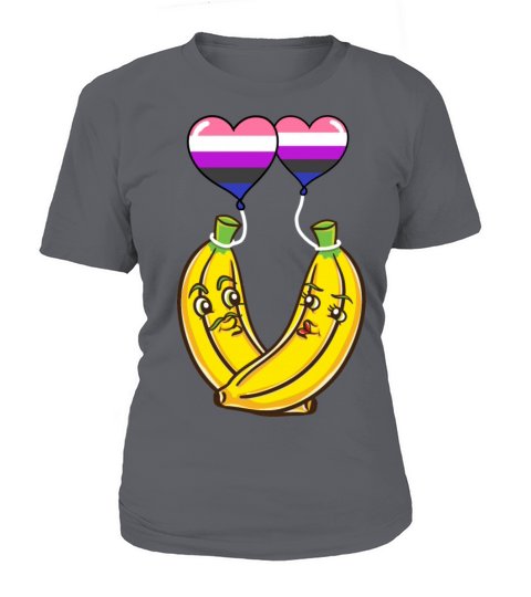 Banana Couple Genderfluid Pride Women's T-Shirt