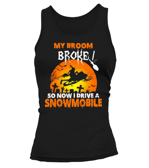 Snowmobile Halloween Costume Gifts Snowmobiling Women's Tank Top