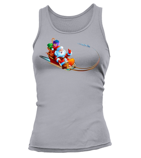 Santa Claus New Year Christmas Xmas 11 Women's Tank Top