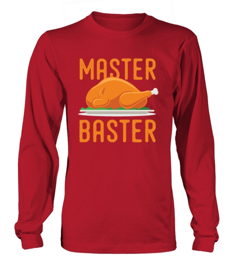 Masterbaster Funny Thanksgiving Men's Long Sleeve