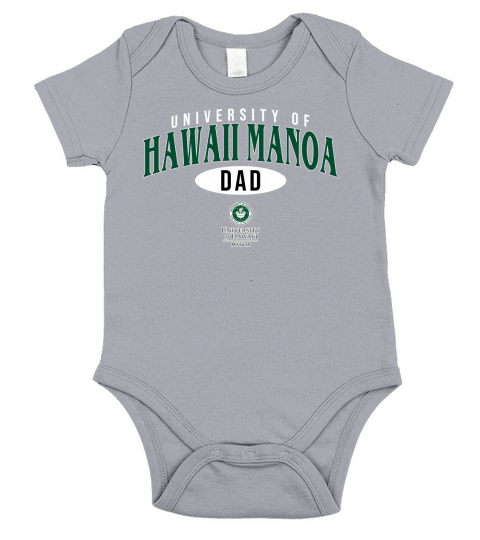 Champion University Of Hawaii Manoa Dad 2020 Short Sleeve Baby One-Piece