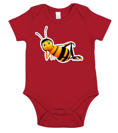 Bee Short Sleeve Baby One-Piece