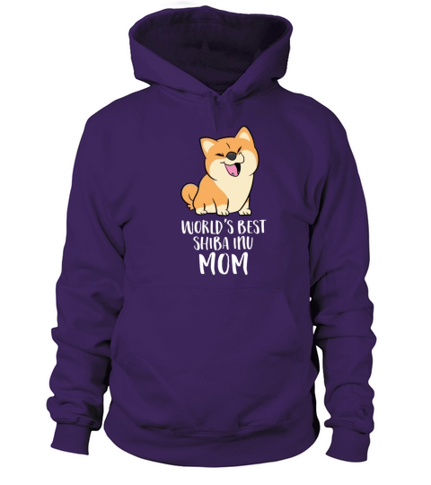Worlds Best Shiba Inu Mom Dog Shiba Mama Cute Women's Hoodie