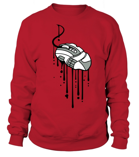 drip melt graffiti gamer mouse computer computer m Women's Sweatshirt