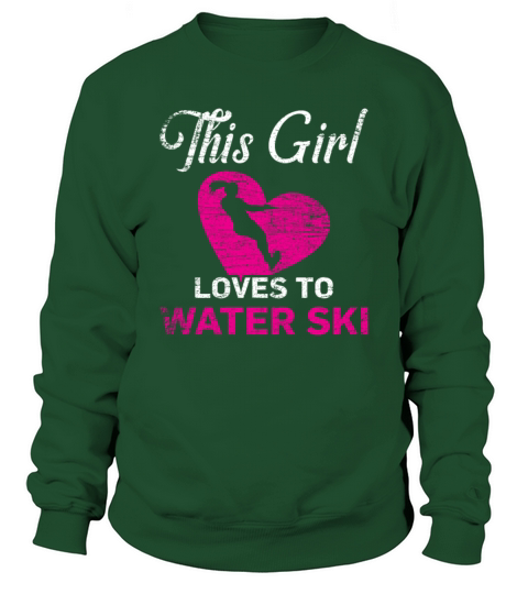 Water ski Girl Sweatshirt Unisex