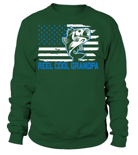 Reel Cool Grandpa Fishing Fisher Women's Sweatshirt