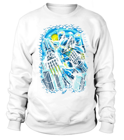 Giant Mecha Robot Anime Sweatshirt Unisex