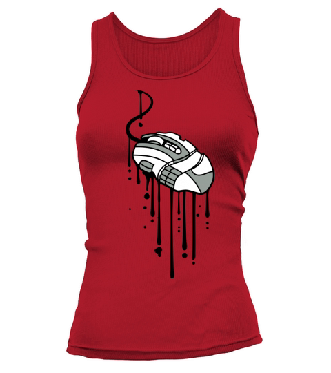 drip melt graffiti gamer mouse computer computer m Women's Tank Top