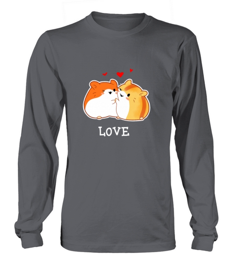 Valentine Hamster Women's Long Sleeve