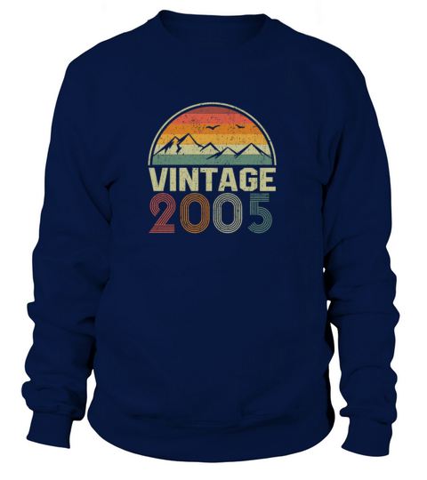 Classic Vintage 2005 Birthday Gift Idea Women's Sweatshirt