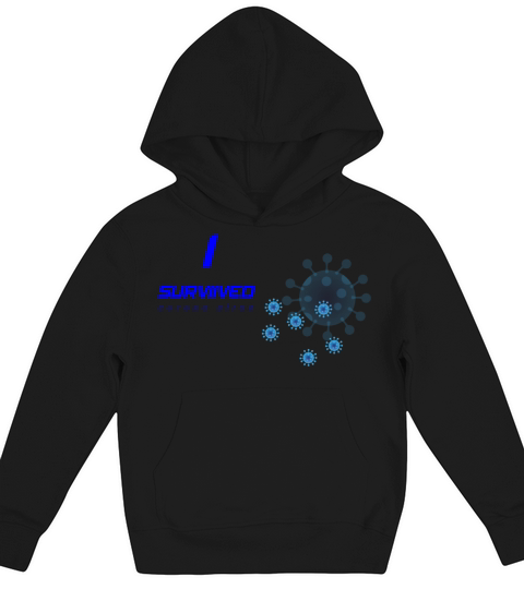 CORONA VIRUS Survived T-shirt Kids Hoodie