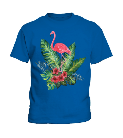 Flamingo in Watercolor Kids T-Shirt