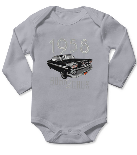 1958 Pontiac Long Sleeve Baby One-Piece