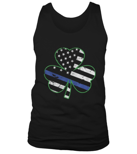 American Flag Shamrock Tank Top Unisex