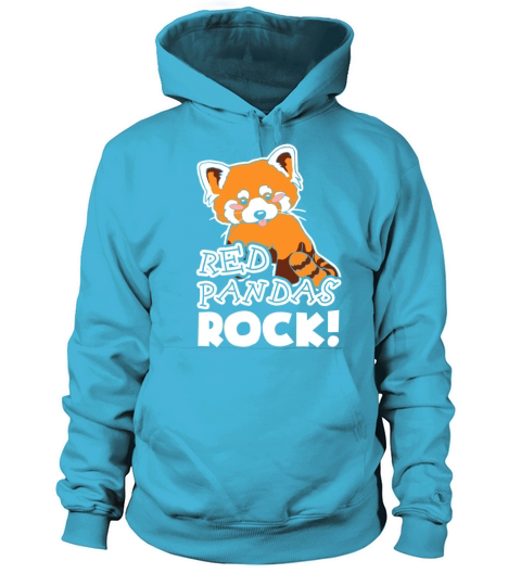 Red Pandas Rock Shirt Women's Hoodie