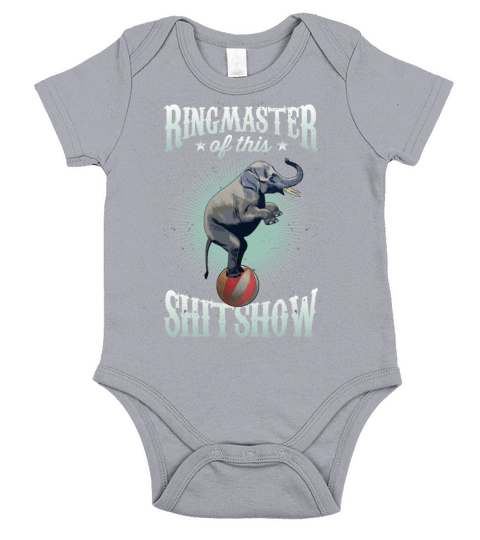 Circus Design for Busy Hospital Workers Short Sleeve Baby One-Piece