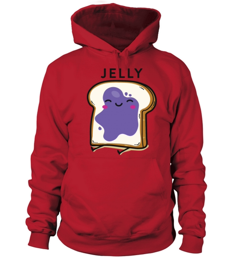 Peanut Butter Jelly Matching Couple Shirts His Her Women's Hoodie