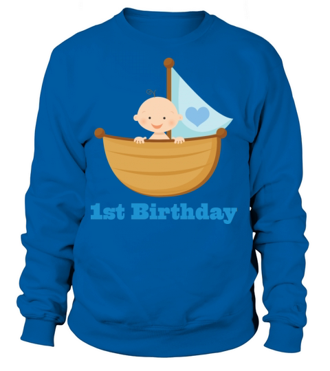 1st Birthday Boy Women's Sweatshirt