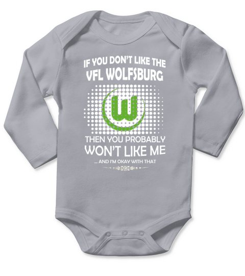 VfL Wolfsburg Shirt - soccer Long Sleeve Baby One-Piece