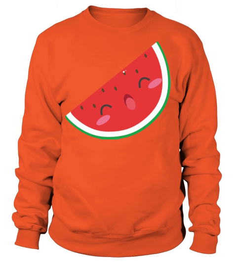 Kawaii Watermelon Women's Sweatshirt