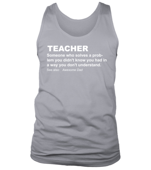 Funniest Teacher Shirt Tank Top Unisex