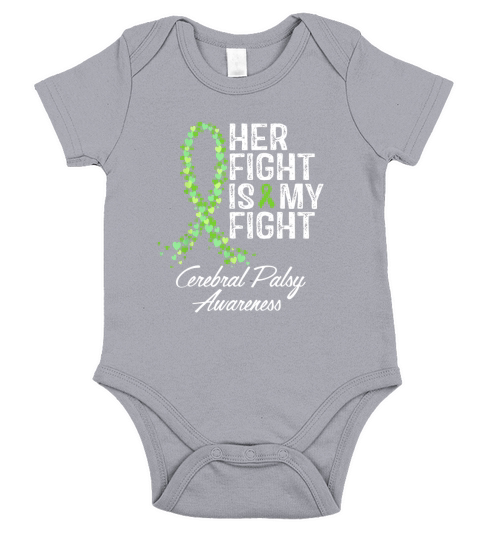 Her Fight Is My Fight Short Sleeve Baby One-Piece
