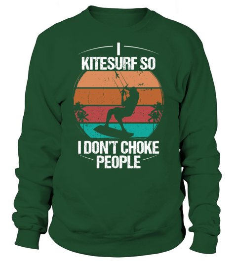 Kitesurfer Kiteboarder Kitesurfing Kite 7m Wind Sweatshirt Unisex