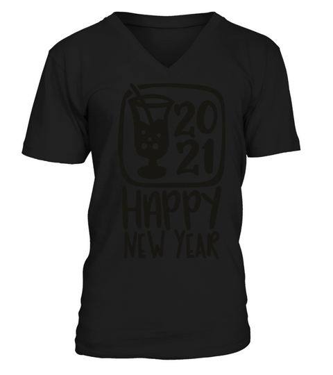 2021 happy new year Men's V-Neck T-shirt