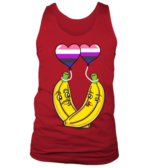 Banana Couple Genderfluid Pride Men's Tank Top