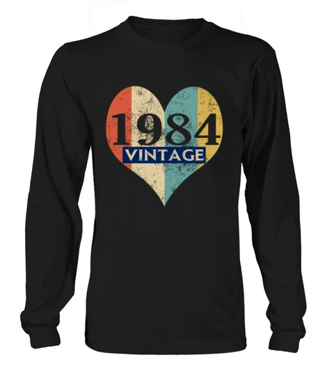Vintage 1984 Retro Men's Long Sleeve