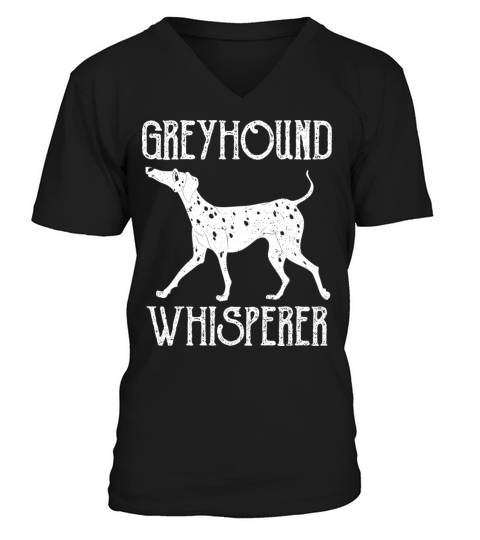 Greyhound Wisperer - Dogs Men's V-Neck T-shirt