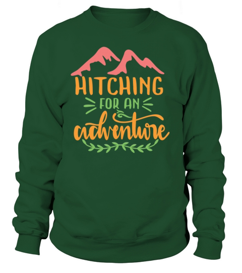 hitching for an adventure Women's Sweatshirt