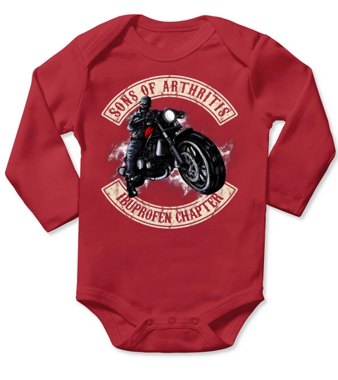 sons of arthritis ibuprofen chapter Long Sleeve Baby One-Piece