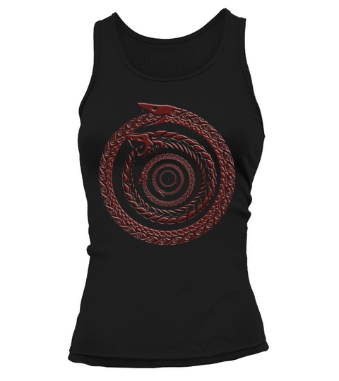 Ouroboros snake storm T-shirt Tank top Woman