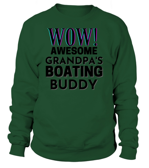 Awesome Grandpas Boating Buddy Women's Sweatshirt