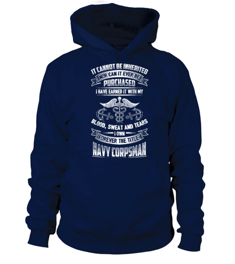 NAVY CORPSMAN girlfriend and Mom Women's Hoodie