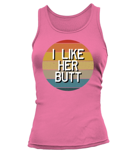 I Like Her Butt Matching Couple Retro Mens Women's Tank Top