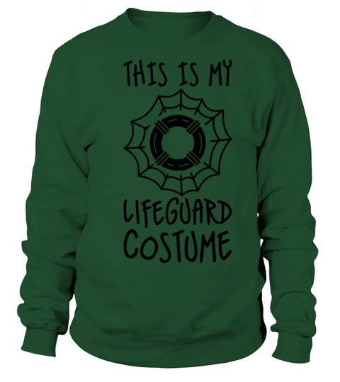 This Is My Lifeguard Costume 3 Women's Sweatshirt