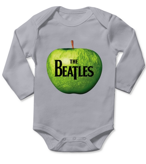 Bravado The Beatles Apple Logo Long Sleeve Baby One-Piece
