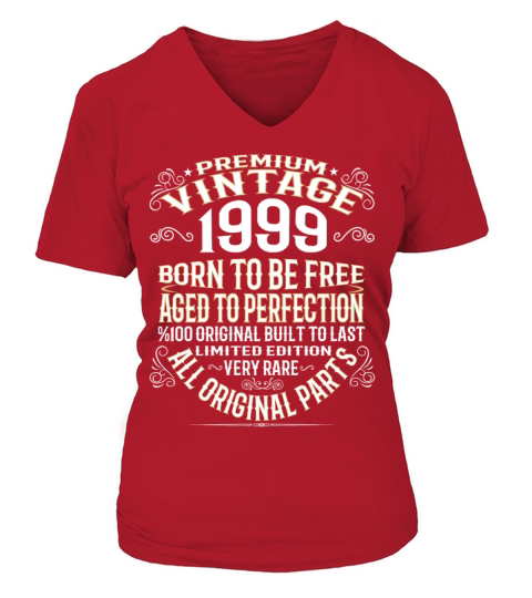 PREMIUM VINTAGE 1999 Women's V-Neck T-shirt