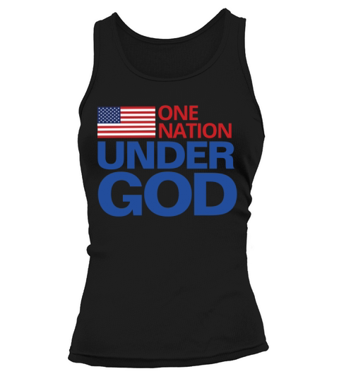 ONE NATION UNDER GOD Women's Tank Top