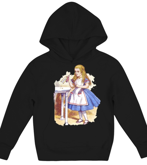 Alice In Wonderland Vintage Kids Hoodie