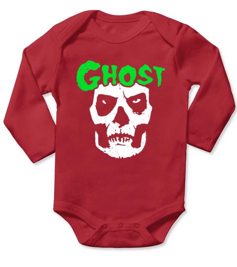 Ghost Misfits Tribute Long Sleeve Baby One-Piece
