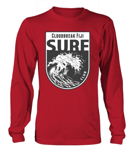 Cloudbreak Tavarua Island Fiji Surf Souvenir Surfi Men's Long Sleeve