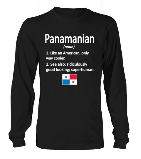Panamanian Roots Panama Flag Panamanian Heritage Men's Long Sleeve